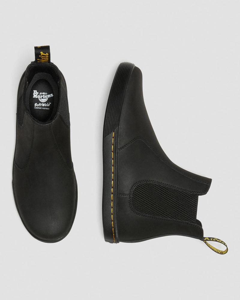 Dr Martens Makela Lær Vanlige Fritidsstøvler Dame Svarte | Norge 677SGL
